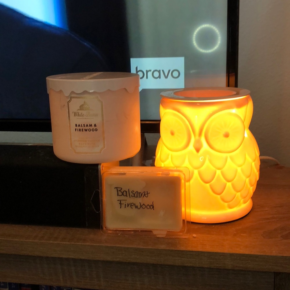 Bbw wax melt-Balsam and Firewood